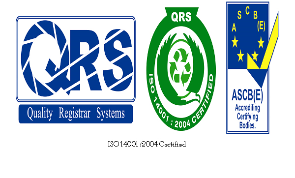 ISO 14001 : 2004 CERTIFIED